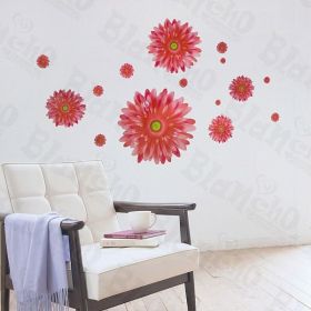 Slid Petals - Wall Decals Stickers Appliques Home Decor