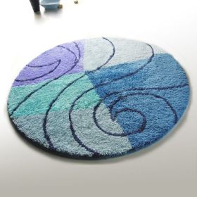 [Blue Swing] Round Rugs (35.4 by 35.4 inches)
