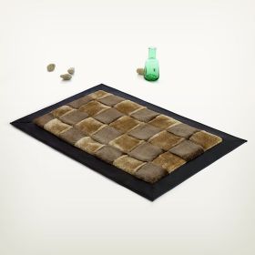Onitiva - [Brown Tone] Handwoven Home Rugs (19.7 by 31.5 inches)